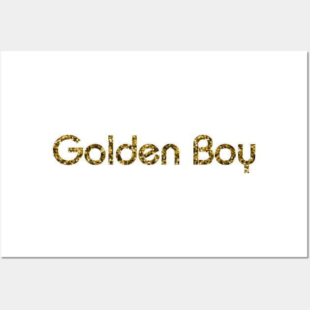 Golden Boy Wall Art by Olha_Kulbachna